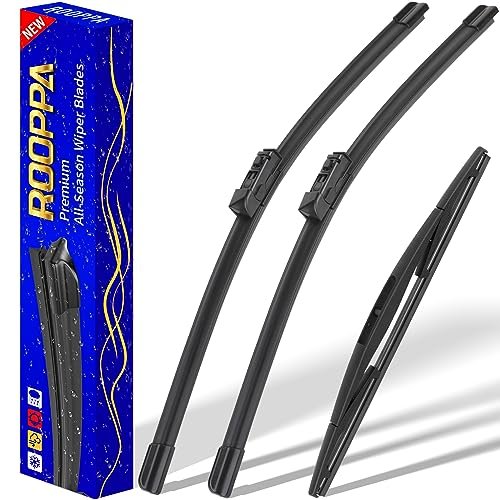 3 wipers Replacement for 2017-2023 Subaru Impreza/2018-2023...