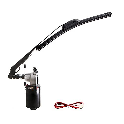 Universal 12V Electric UTV Windshield Wiper Motor Kit.