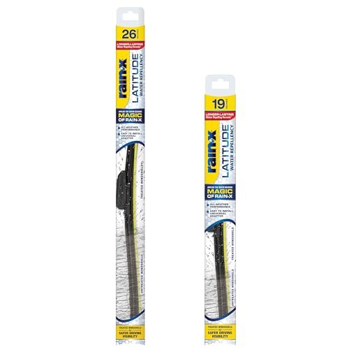 Rain-X 810235 Latitude 2-In-1 Water Repellent Wiper Blades,...