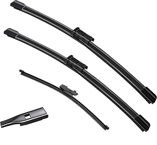 3 Factory Wiper Blades Replacement For VW Tiguan Touareg