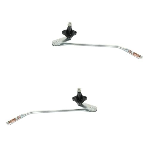 TRQ Windshield Wiper Transmission Arm Pair Set for Chevy GM