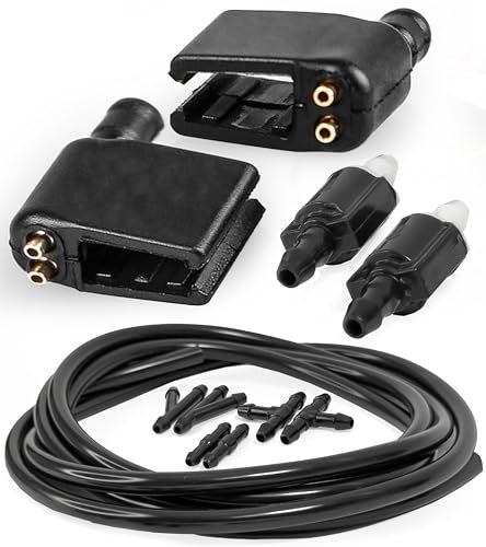 Click&Fit Windshield Washer Nozzles Repair Kit for Trucks...