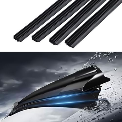 4PCS Wiper Blade Refill, Universal Car Accessories, 26 Inch
