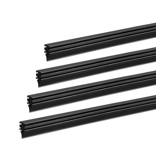 Kutyun 4PCS Wiper Blade Refill, Car Wiper Rubber Strips.