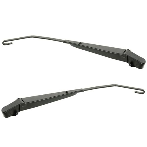 TRQ Front Windshield Wiper Holder Arm Pair Compatible Jeep...