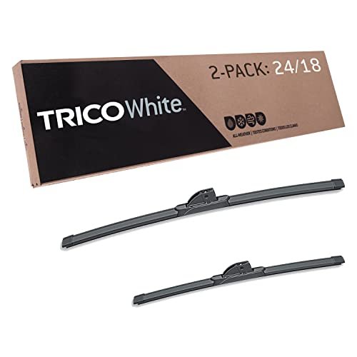 TRICO White 24 Inch & 18 Inch Extreme Weather Wiper