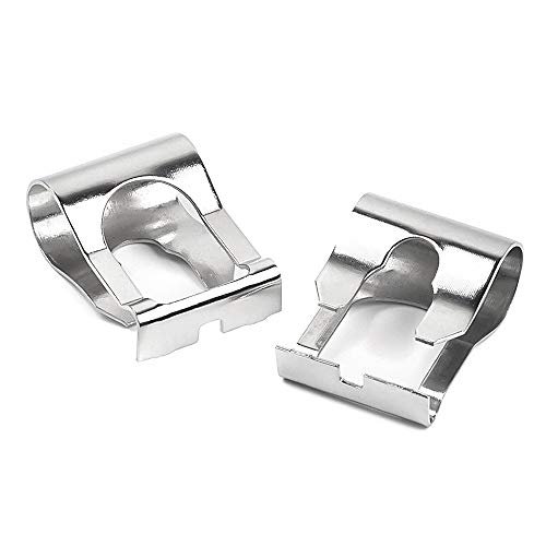 OTUAYAUTO 2Pcs Wiper Linkage Clips - Wiper Link Clamp OEM