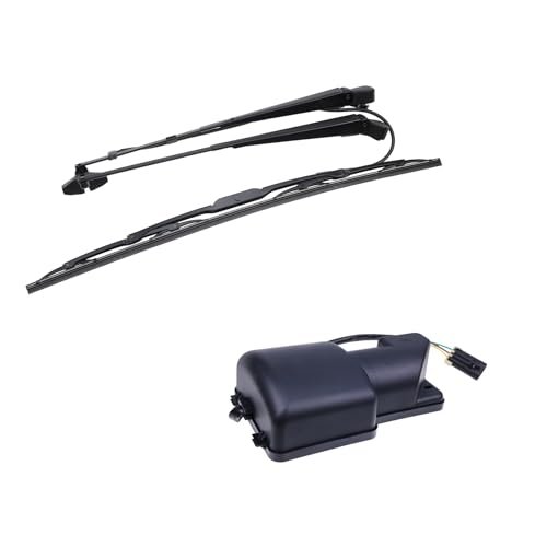 FridayParts Windshield Wiper Motor Arm Blade Kit for Bobcat.