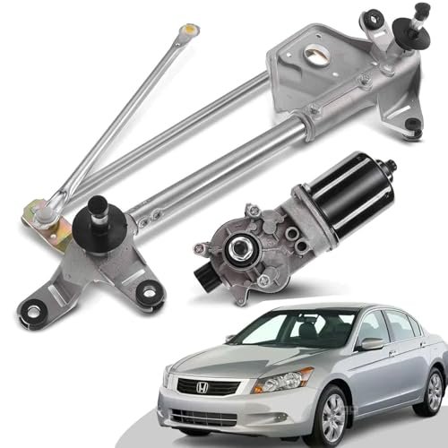 E-Vniko Front Windshield Wiper Motor and Linkage Honda...