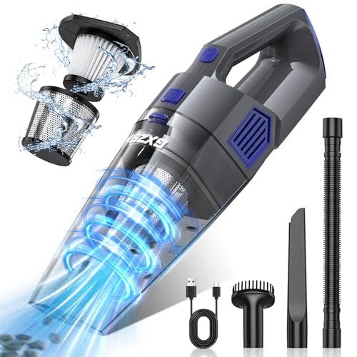 Gxzsk Handheld Vacuum Cordless, 15000PA Strong Suction Car...