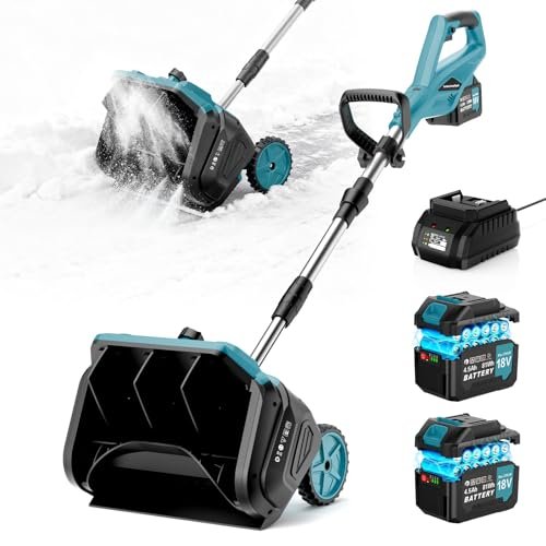 9000mAh Cordless Snow Shovel, 17