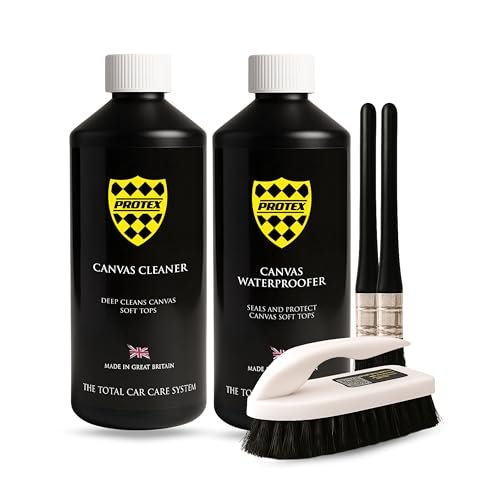 PROTEX Convertible Soft Top Care Kit with Brushes and...