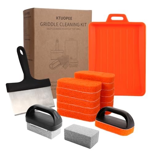 Upgraded Griddle Cleaning Kit for Blackstone 18 Pieces.