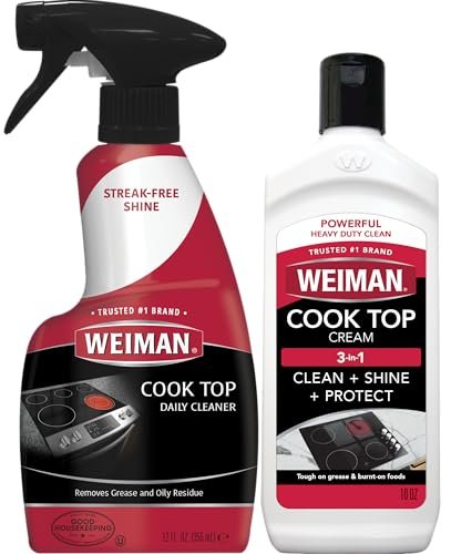 Weiman Ceramic and Glass Cooktop - 10 Ounce Daily Cleaner