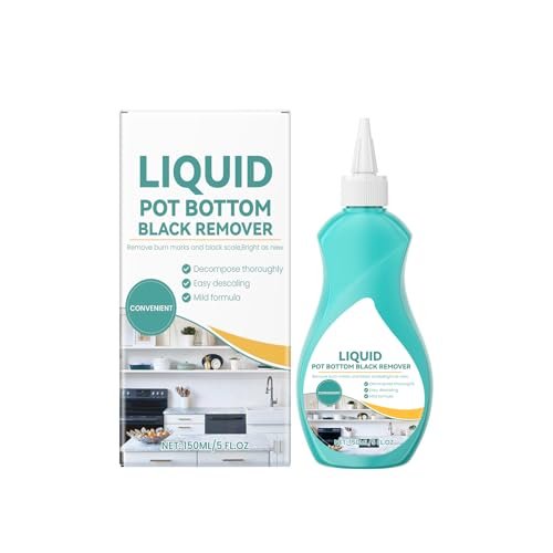 KunMan Liquid Pot and Pan Cleaner for Burnt Food Stains.