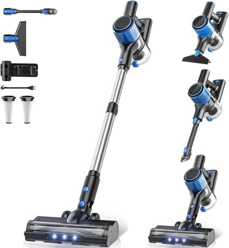 VOKENE Cordless Vacuum Cleaner, 8 in 1 Powerful Lightweight...