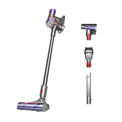 Dyson V8 Cordless Vacuum, Cleans Hard Floors and Carpets.