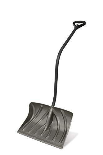 Suncast 18-inch Snow Shovel and Pusher Combo Ergonomic...