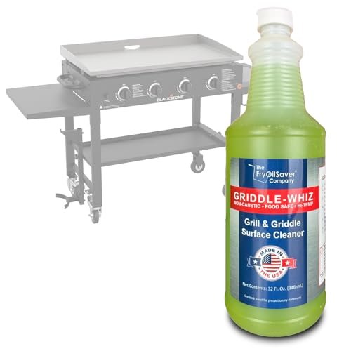 Griddle-Whiz Grill & Griddle Cleaner | Removes burnt grease...