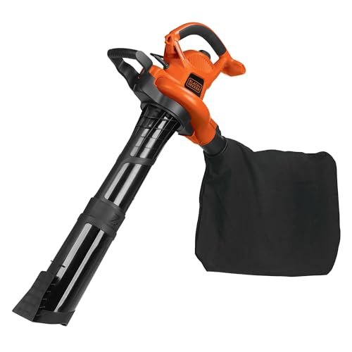 BLACK+DECKER Leaf Blower Leaf Vacuum and Leaf Mulcher,...