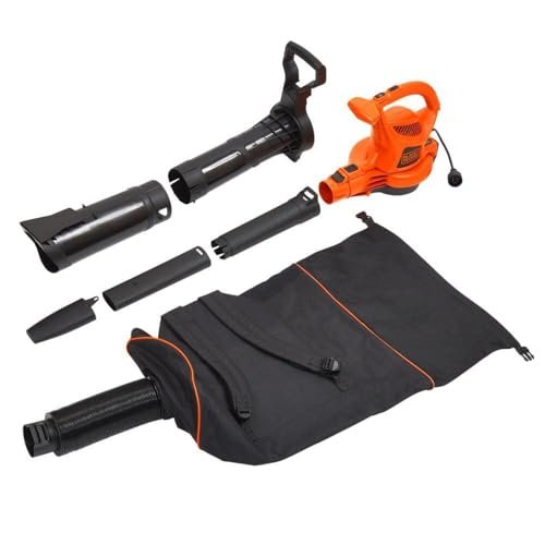 BLACK+DECKER Leaf Blower, Leaf Vacuum and Mulcher Backpack...