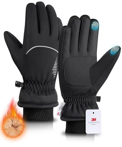 rivmount Waterproof Winter Gloves Women Men, Thermal Skiing...