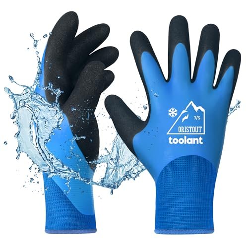 OriStout Winter Work Gloves for Men and Women, Waterproof,...