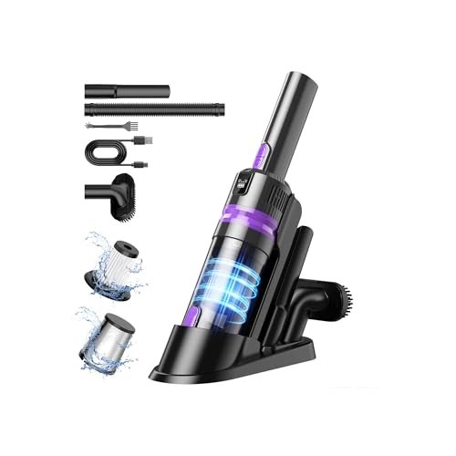 Handheld Vacuum Cordless Rechargeable 2-Speed Modes| 3-in-1...