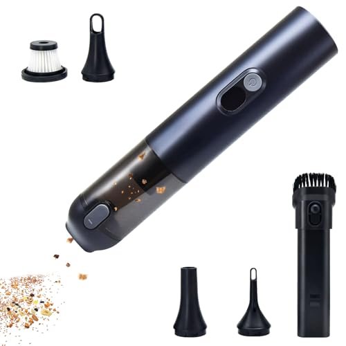 AEXME Cordless Car Vacuum Cleaner, 4-in-1 Mini Handheld...
