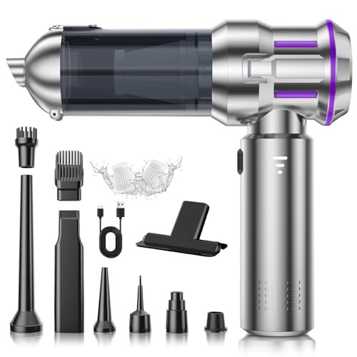 CUGEFRE Handheld Vacuum Cordless, 28000Pa 4 in 1 Car...