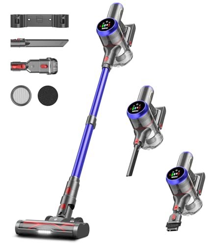 FKIEN Cordless Vacuum Cleaner, 550W 45kPa 60Mins for Home.