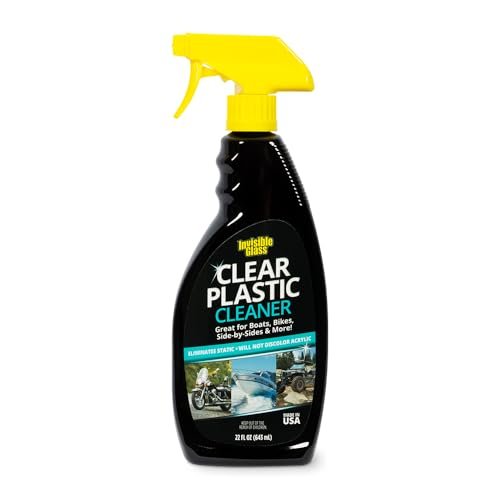 Invisible Glass 92084 Clear Plastic Cleaner for Cars,...