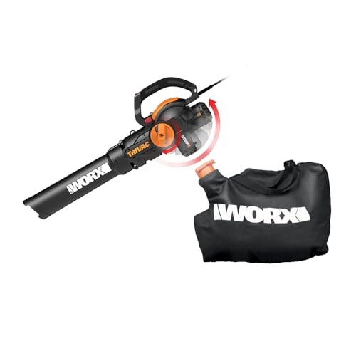 WORX WG512 12 Amp Trivac, 3 in 1 Electric Blower/Mulcher