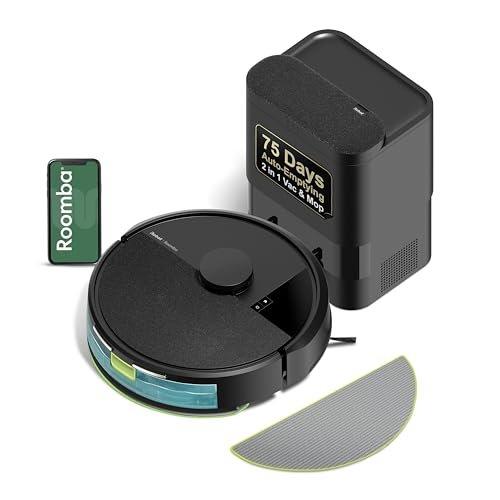 iRobot Roomba 104 2in1 Vacuum & Mop Robot Self-Empty.