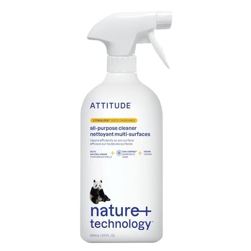 ATTITUDE All Purpose Cleaner Spray, EWG Verified,...