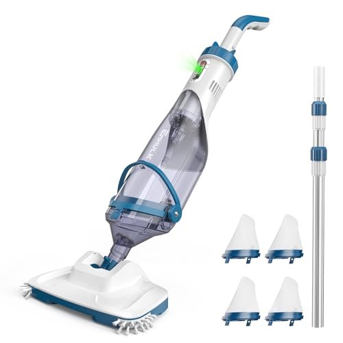 ENHULK Pool Vacuum for Above Ground Pools, Cordless...