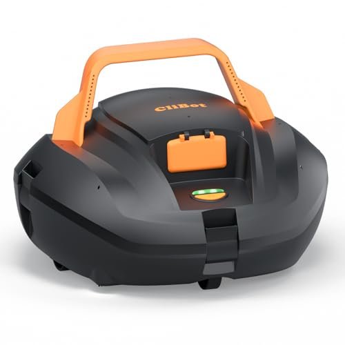 CliBot Upgrade Cordless Robotic Pool Vacuum for...