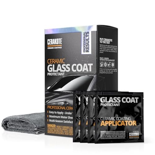 CERAKOTE® Ceramic Glass Coat Protectant - Hydrophobic Rain...