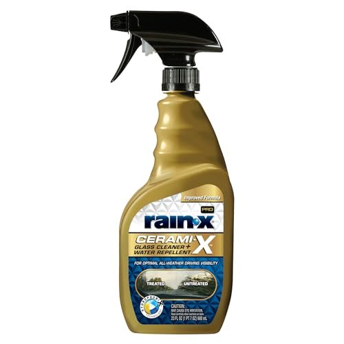 Rain-X 630177SRP Cerami-X Glass Cleaner + Water Repellent...