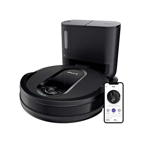 Shark IQ App-Controlled Self-Emptying Robot Vacuum,...