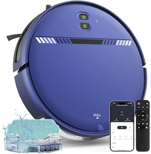 XIEBro Life Robot Vacuum and Mop Combo, WiFi Voice Control.