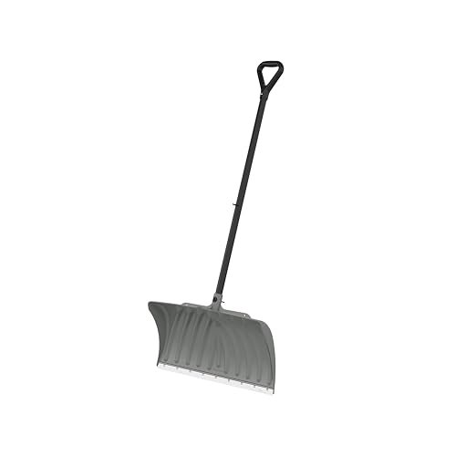 Suncast 27” Steel Core Snow Pusher with Wear Strip