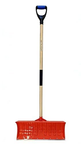 Heavy Duty Winter Snow Shovel, Manual Snow Removal Tool