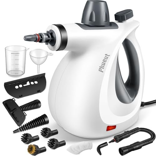 Pressurized Handheld Multi-Surface Natural Steam Cleaner...
