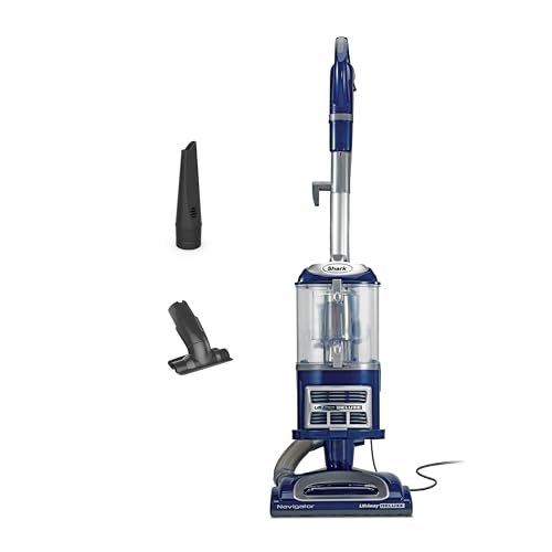 Shark Upright Vacuum, Navigator Lift-Away Deluxe with HEPA...