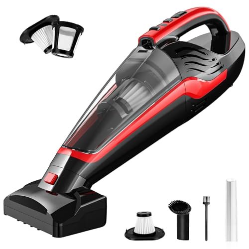 Powools Pet Hair Handheld Vacuum Cordless, Car Vacuum with...