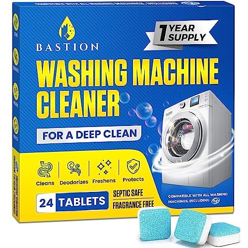 Washing Machine Cleaner Tablets 24 pack Powerful Descaler.