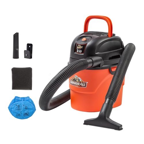 Armor All® AA155 1.5-Gallon 2 Peak HP Wet/Dry Vacuum