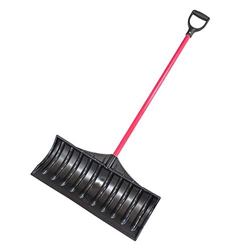 Bully Tools Poly Snow Pusher - Heavy Duty Fiberglass Shovel