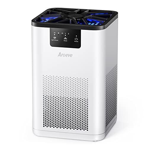 AROEVE Air Purifiers for Bedroom Air Purifier MK06 with...